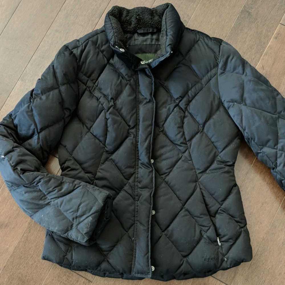 Eddie Bauer Down Fitted Coat